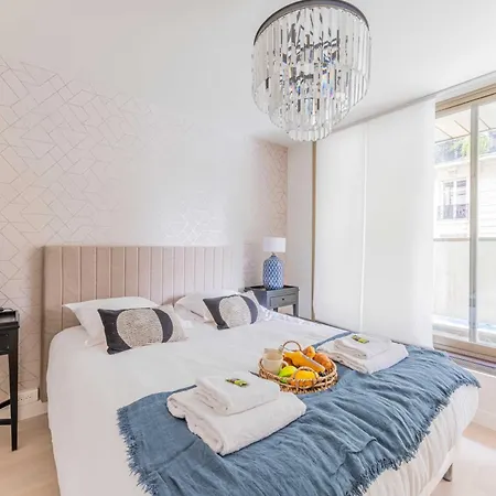 Cosy Ac Balcony - 1br-4p - Eiffel Tower Parigi